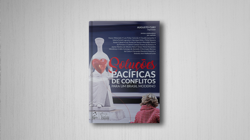 Porto Alegre (RS) – O defensor público de Caxias do Sul Domingos Barroso da Costa, é um dos autores que assinam o artigo do novo livro de Augusto Cury. A obra ‘Soluções Pacíficas de Conflitos - Para um Brasil Moderno’, lançada no dia 30 de maio e publicad