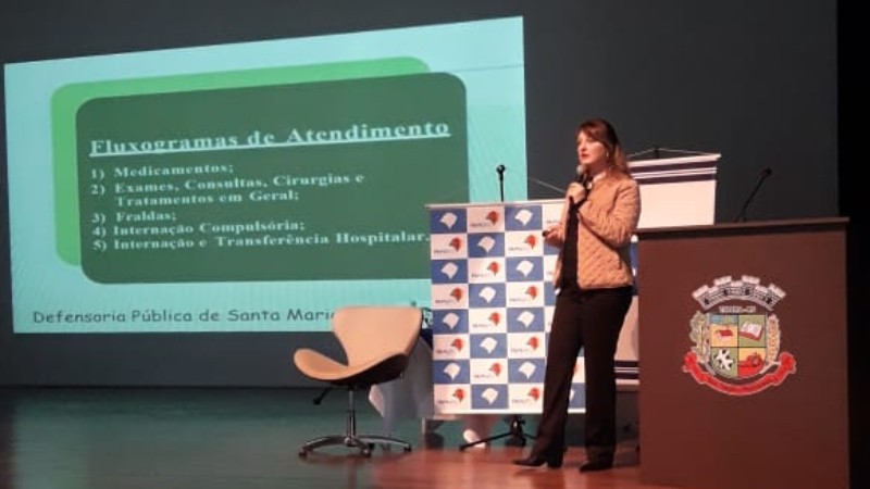Defensora pública participa do evento de instalação do Comitê Regional de Saúde do Alto Jacuí