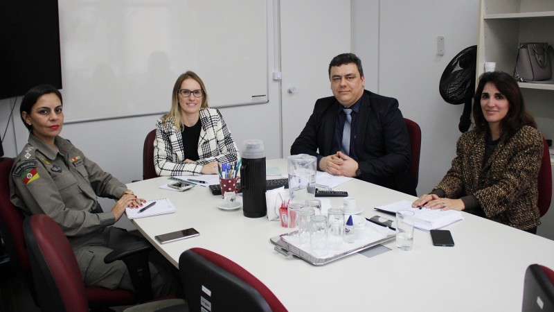 Reunião do grupo de trabalho para enfrentamento da violência contra a mulher é realizada na DPE/RS