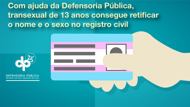 retificação de nome e sexo no registro civil