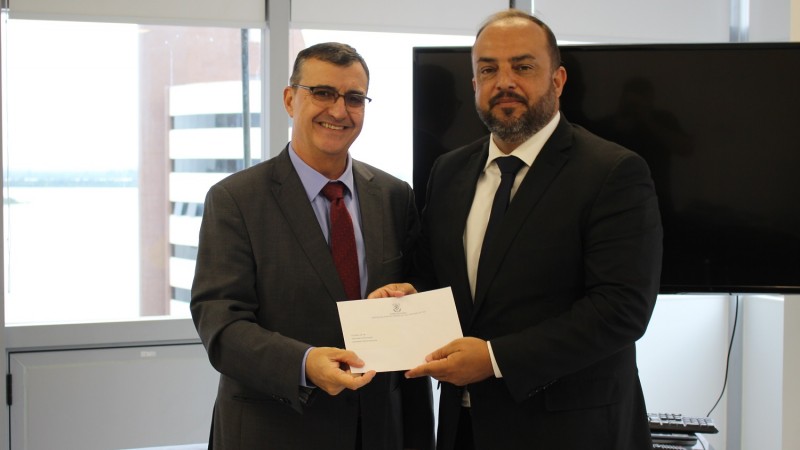 Defensor público-geral do estado recebe visita institucional do desembargador militar Fábio Duarte Fernandes