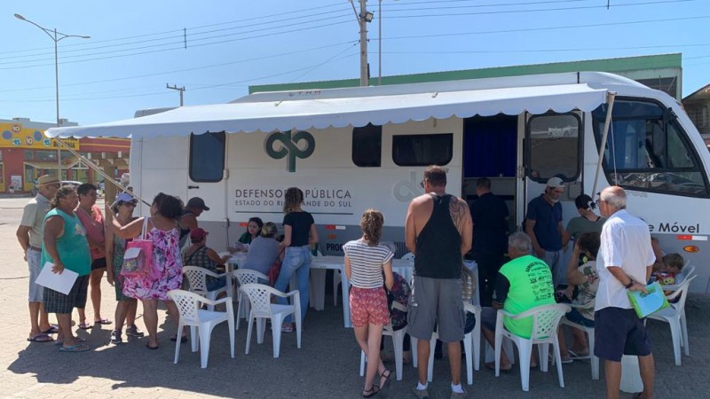 Projeto Defensoria Itinerante – Temporada de Verão 2020 registra mais de 100 atendimentos na última semana