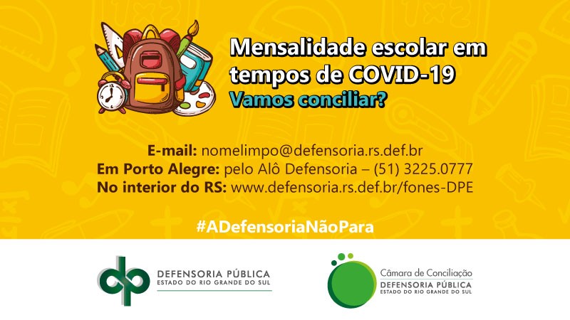 Câmara de Conciliação da Defensoria Pública disponibiliza atendimento virtual à população