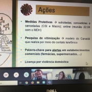 Dirigente do Nudem participa de reuniões para articular ações de prevenção da violência contra a mulher