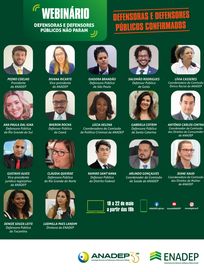 WEBINARIO MAIO VERDE DEFENSORES