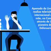 Apenado de Livramento realiza televisita internacional com a mãe, na Coreia do Sul, através de iniciativa pioneira da Defensoria