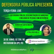 Live debaterá desconstrução de barreiras e inclusão de pessoas com deficiência