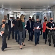 Defensoria Pública acompanha inspeção em obra de novo presídio que funcionará como centro de triagem no Vale do Sinos