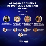 Defensor Público-Geral falará sobre o sistema de justiça no ambiente virtual durante a IX Conferência Estadual da Advocacia