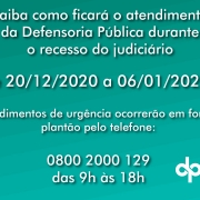 Os atendimentos serão realizados exclusivamente pelo telefone 0800-2000-129
