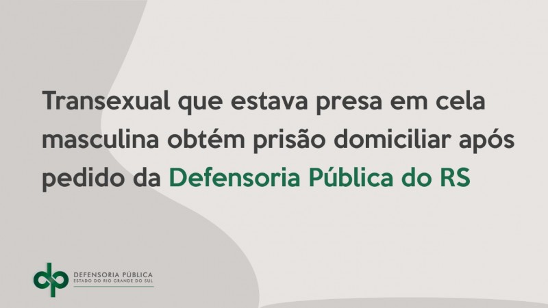 "Medida necessária para garantia da integridade física e psicológica da acusada”, citou o juiz. 