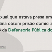 "Medida necessária para garantia da integridade física e psicológica da acusada”, citou o juiz. 