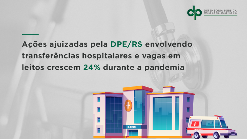 Entre março e dezembro de 2020, os defensores públicos ajuizaram 354 ações