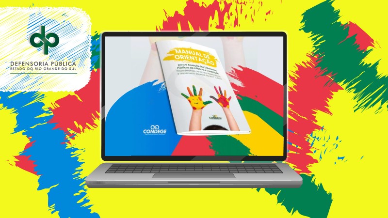 imagem de um notebook com o manual