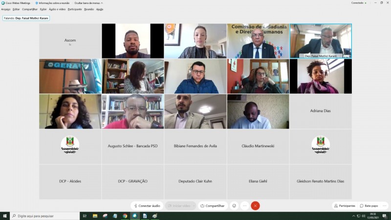 12 05 2021 Audiência pública debate as cotas para negros em concursos do Judiciário