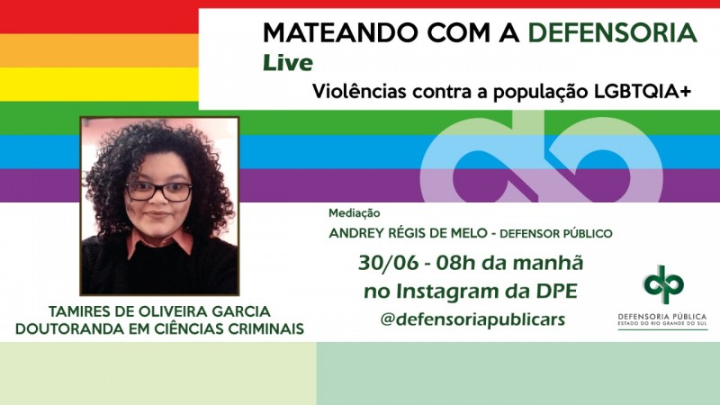 O tema é alusivo ao Dia Internacional do Orgulho LGBTQIA+.