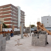 Obras da nova sede da DPE/RS, em Uruguaiana
