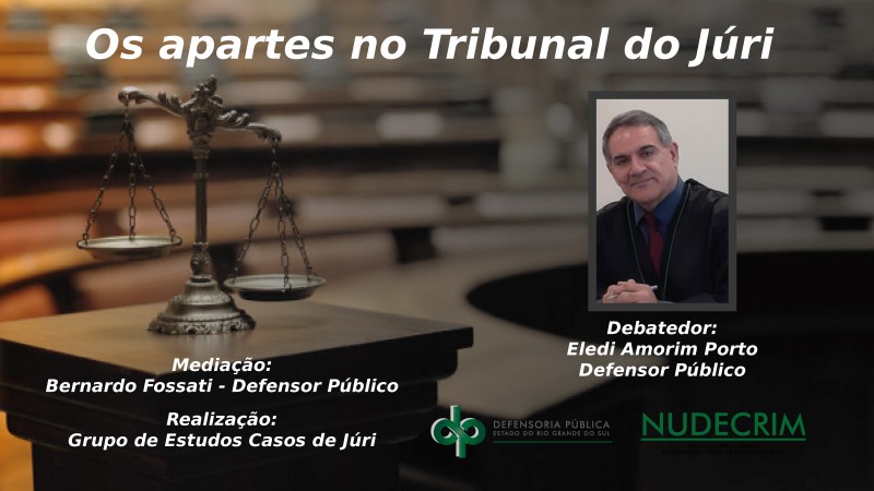 O encontro online é exclusivo para defensores e será realizado das 19h às 20h30 do próximo 1º de setembro.