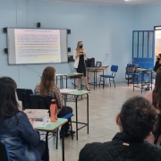 DPE/RS apresenta projeto de educação em direitos em escola municipal de Três Passos