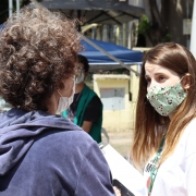 Mutirão ocorreu na tarde desta sexta-feira (12) no Largo Glênio Peres