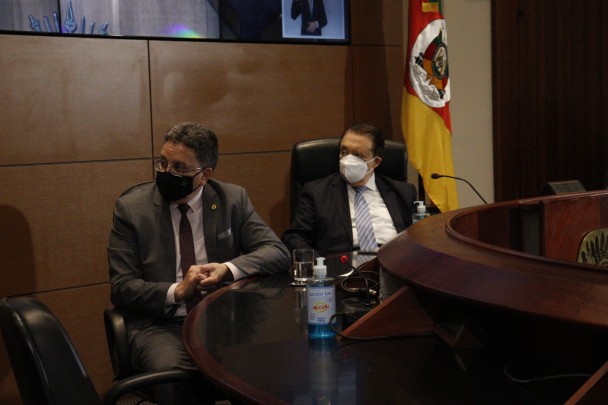 Defensor público-geral prestigiou o evento.