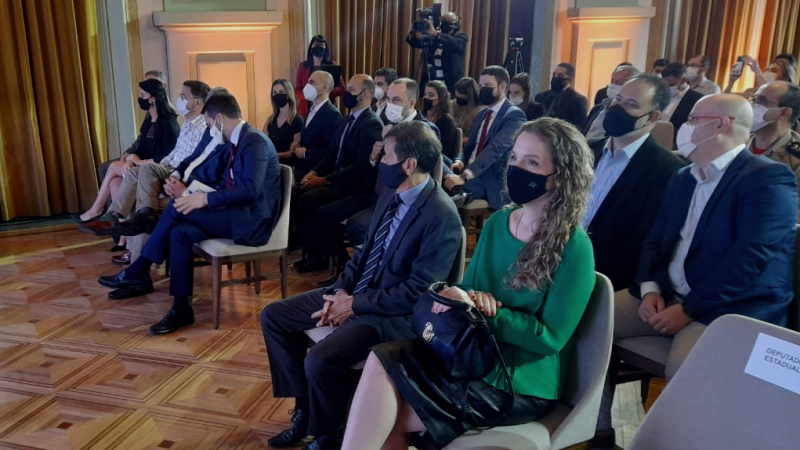 Ana Carolina Sampaio Pinheiro de Castro Zacher representou a Defensoria Pública no lançamento