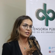 A Defensoria de Alegrete realizava atendimentos no Fórum da cidade