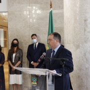 Discurso de Giovanni Conti como novo corregedor-geral da Justiça
