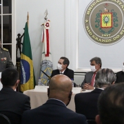 A solenidade ocorreu no Salão Nobre do Comando da Brigada Milita