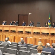 DPE/RS na cerimônia de posse da nova diretora do Foro da Comarca de Porto Alegre