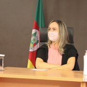 DPE/RS na cerimônia de posse da nova diretora do Foro da Comarca de Porto Alegre