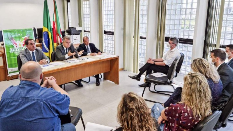 Defensor público Cristiano Bertuol participou do evento