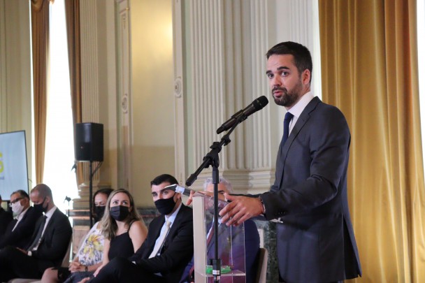 Governador Eduardo Leite também discursou na cerimônia