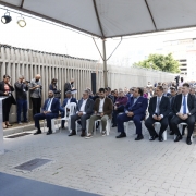 Heloisa Kuser, discursando para o público, afirmou que o prédio simboliza uma mudança de realidade e é o maior investimento da história do instituto