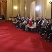 A assinatura de contrato do Multipalco do Theatro S&atilde;o Pedro