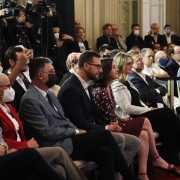 A solenidade ocorreu no Salão Negrinho do Pastoreio, no Palácio Piratini