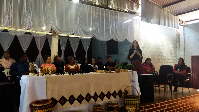 Um evento para celebrar o Dia do Índio foi realizado, na Terra Indígena do Guarita, em Tenente Portela.