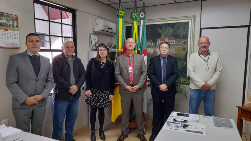 Os defensores apresentaram mais detalhes da construção da nova sede da DPE/RS em Teutônia