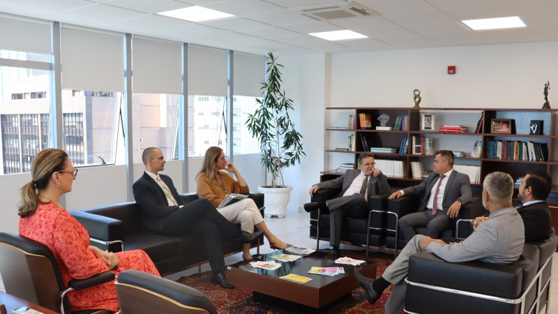 Encontro ocorreu no Gabinete do defensor público-geral