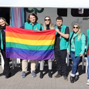 Mutirão alusivo ao Dia do Orgulho LGBTQIA+