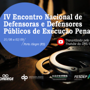 O evento será transmitido pelo youtube da Defensoria Pública do Estado do Rio Grande do Sul (DPE/RS)