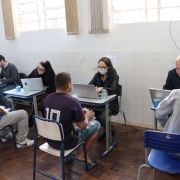 Cinco locais diferentes e mais de 450 pessoas atendidas ou orientadas