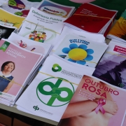 Mutirão sobre a importância da prevenção e do diagnóstico precoce do câncer de mama