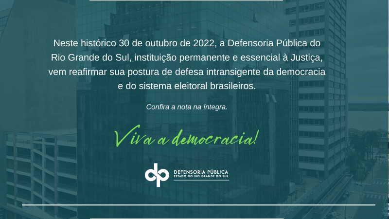 viva a democracia