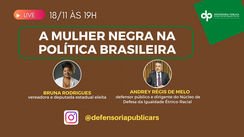 Live será realizada na próxima sexta-feira (18).