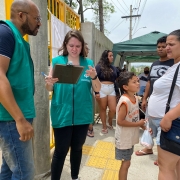 Dezenas de famílias foram atendidas pela DPE/RS