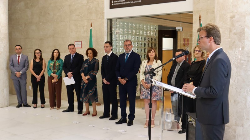 O evento ocorreu no Palácio da Justiça, em Porto Alegre