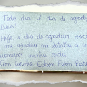 Assistido envia carta de agradecimento à equipe da DPE de Sapiranga