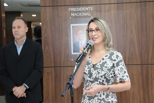 O ato foi realizado durante o lançamento da campanha “Filho Não é Visita”