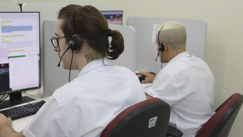 Call Center funcionou em regime de plantão, das 12h às 19h